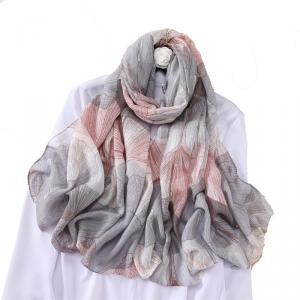 Manufacturer hot sale fashion wide woman viscose shawls high quality luxury designer flower cotton printed scarf women hijabs
